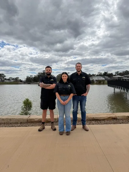 The Fix Your Plumbing team by the Sydney waterfront